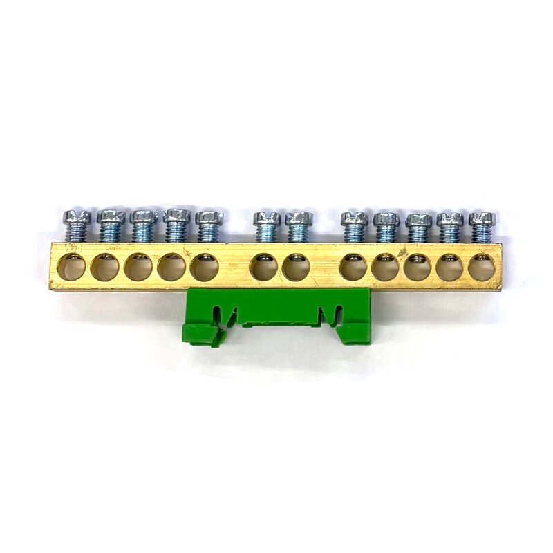 Jordingsmateriell, KL,EARTHING TERMINAL,12X16MM² (AE), GREEN,80A/690V - Bilde 1