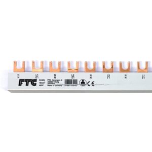 Samleskinner, ES,4-FASE,GAFFEL,E-TYPE,24MOD,N-L1-N-L2-N-L3 - Bilde 1