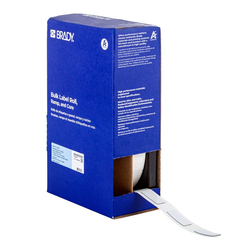 Skilt til  maskin, EPREP F/BMP71 HVIT 45X15 R/450/M710 - Bilde 1