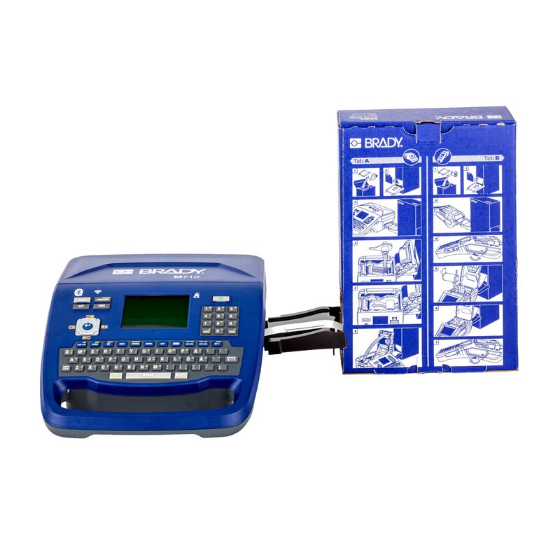 Skilt til  maskin, EPREP F/BMP71 HVIT 45X15 R/450/M710 - Bilde 3