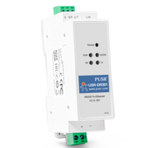Releer og analoge skiller, Signalomformere, USR DR301 RS232/Ethernet TCP - Bilde 1