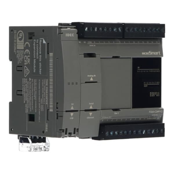 PLS  / Kontroller, FC6A-C24R1AE, MICROSMART CPU,24IO,230VAC