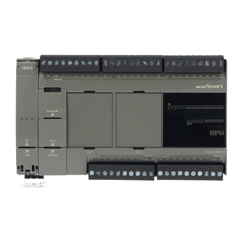 PLS  / Kontroller, FC6A-C40P1CE, MICROSMART CPU,40IO,24VDC - Bilde 2