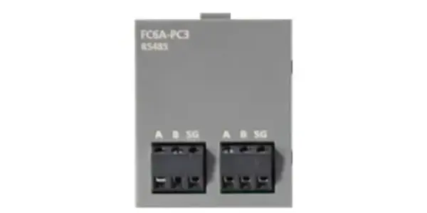 Kontroll og I/O systemer, Kommunikasjonsmoduler, FC6A-PC3, MicroSmart, RS485 adapter