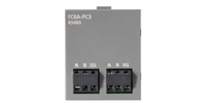 Kontroll og I/O systemer, Kommunikasjonsmoduler, FC6A-PC3, MicroSmart, RS485 adapter - Bilde 1