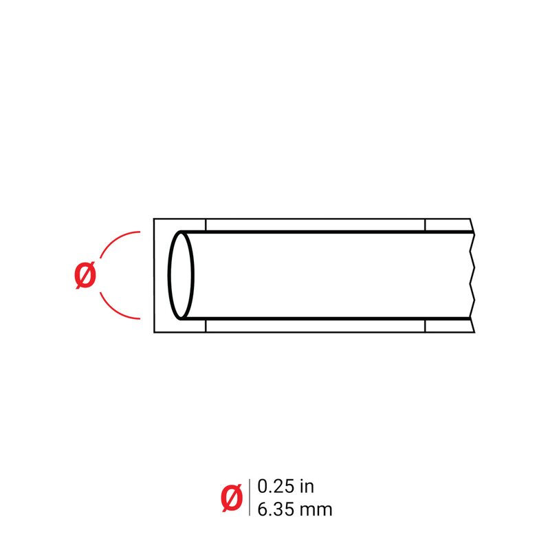 Ledningsmerker til maskin, KRYMP F/BMP21 SORT/GUL 11,15MM - Bilde 2