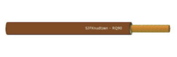 Koblingsledning, RQ90 0,75 BROWN 2000M BOKS