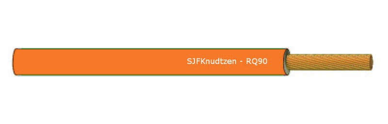 Koblingsledning, RQ90 0,75 ORANGE 2000M BOKS - Bilde 1
