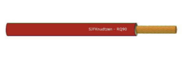 Koblingsledning, RQ90 0,75 RØD 2000M BOKS