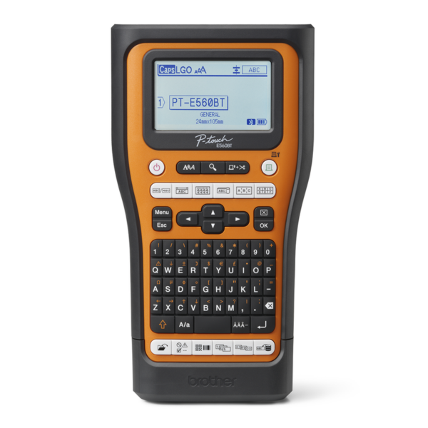 Merkemaskin Portable, BROTHER PTE560BTVP PROFESJONELL MERKEMASKIN MED BLUETOOTH