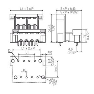 Pluggbare, KONTAKTER SLDV-THR 5,08/ 8F 1,5 SN SW - Bilde 2