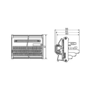 Koblingsklemmer, RS-F 40,40 POLET M/LPK3 RS80* - Bilde 2
