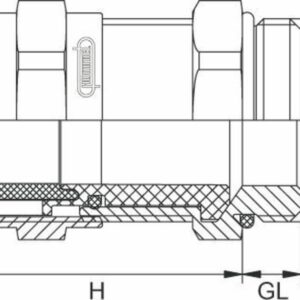 Nippel, HSK-M-EMC-D-EX M32X1,5 1636320050 - Bilde 2