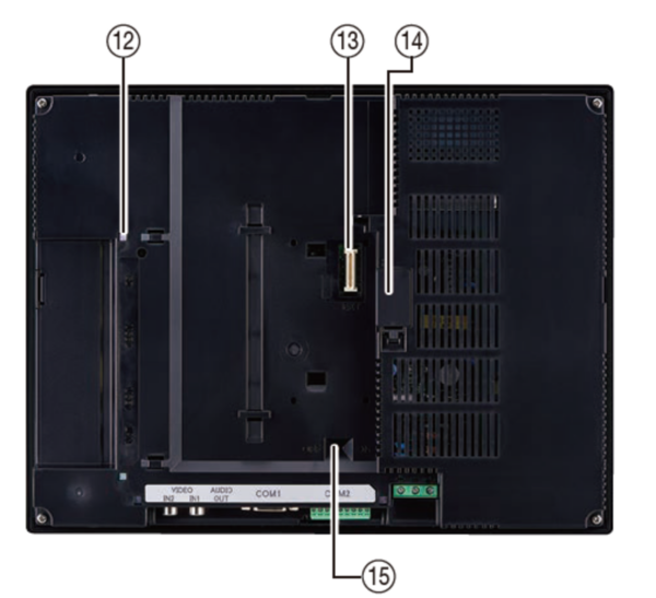 HMI, HG4G-VCXT22MF-B, Touchscreen 12.1 TFT 65K color