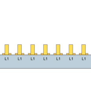 Samleskinner, S-SP-16K/1P FORDELING L1-L1-L1-L1 - Bilde 2