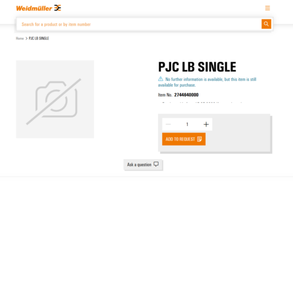 Reservedeler merke-maskin, PJC LB SINGLE