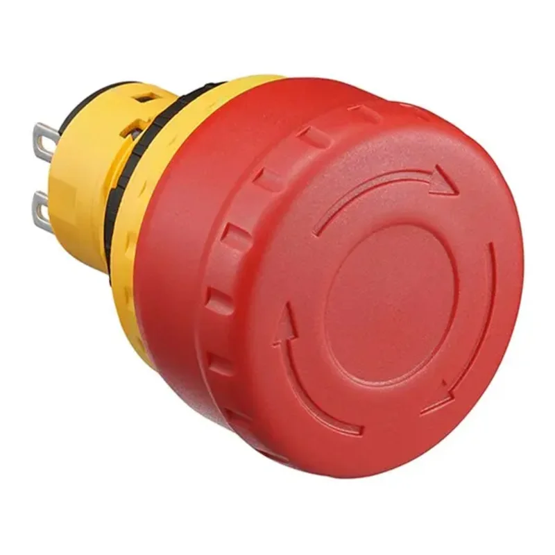 Maskinsikkerhet, Nødstoppbryter, XA1E-BV3U02TR, E-STOP, Ø16MM,2 NC - Bilde 1