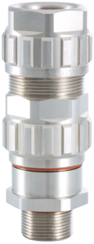 Nippel, EXIOS NPT 1/2" FOR CABLE 6-12MM / 9-16MM MADE OF NICKEL PLAT