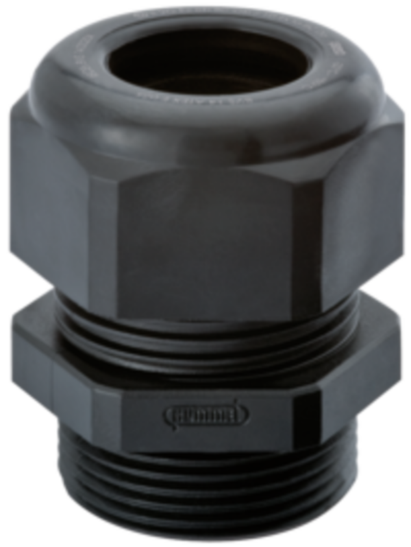 Nippel, HSK-K-EX-ACTIVE M 40 X 1.5 FOR CABLE 22-32MM MADE OF POLYAMI