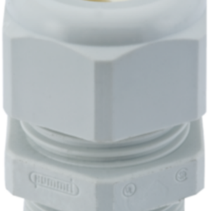 Nippel, HSK-K-MULTI GREY PG 16 WITH 2 HOLES 6 MM MADE OF POLYAMIDE - Bilde 1