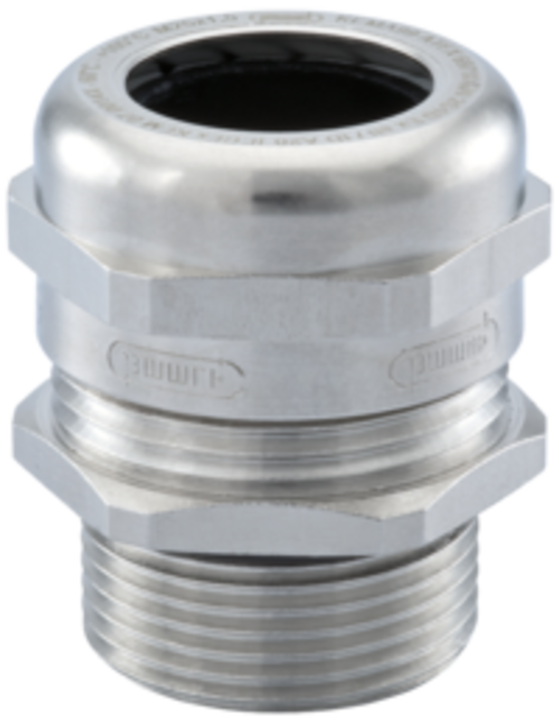 Nippel, HSK-M-EX M20X1,5 IP68 10BAR/30MIN (METRIC-LONG 10MM) Ø10 – 1 - Bilde 1