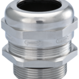 Nippel, HSK-M NPT 1/2" FOR CABLE 5-9 MM MADE OF NICKEL PLATED BRASS - Bilde 1