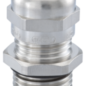 Nippel, HSK-M PG 7 FOR CABLE 2-5 MM MADE OF NICKEL PLATED BRASS - Bilde 1