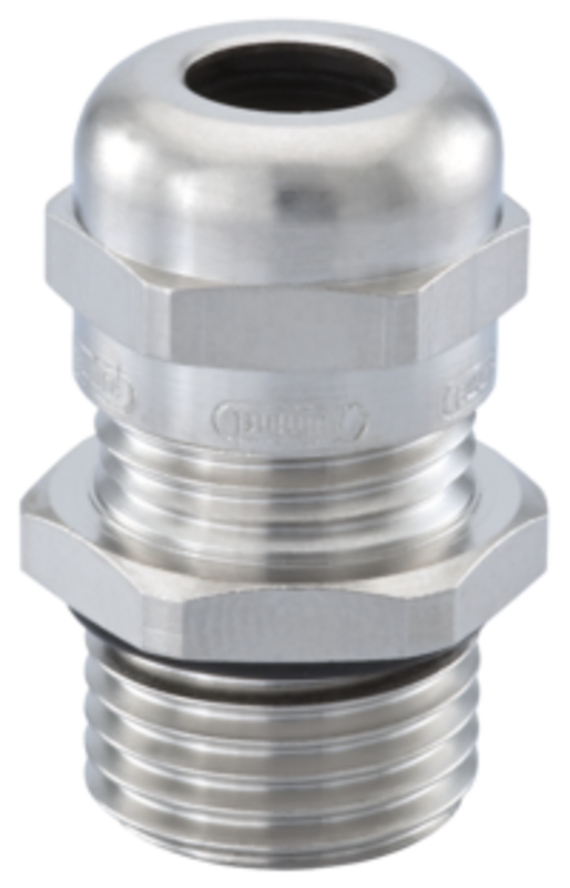 Nippel, HSK-M PG 7 FOR CABLE 2-5 MM MADE OF NICKEL PLATED BRASS