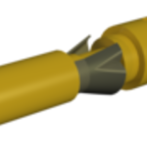 Plugg, M16,HUN 5-9MM KABEL - Bilde 1