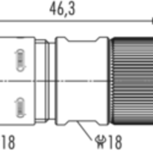 Plugg, M16 5-9MM HUN INOX 7814400000 - Bilde 2