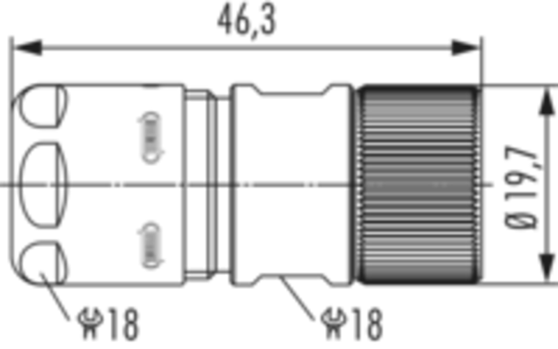 Plugg, M16 5-9MM HUN INOX 7814400000 - Bilde 2