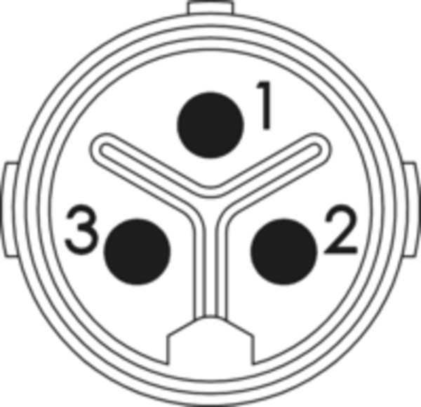 Innsats, 3P HAN M16 2MM PINNE