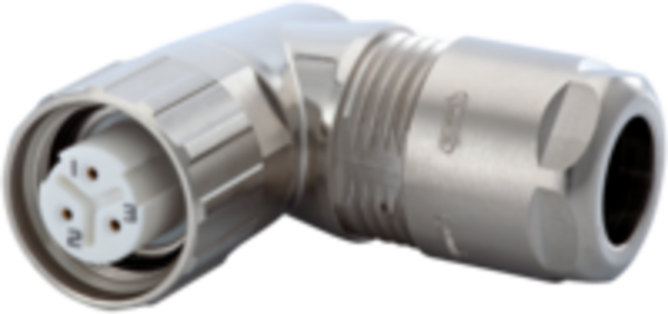 Sirkulære-kontakter/konnektorer, M16 RIGHT ANGLE CABLE CONNECTOR 7831400000