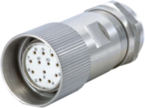 Plugg, INOX F.KABEL 7-12MMØ 7141500000