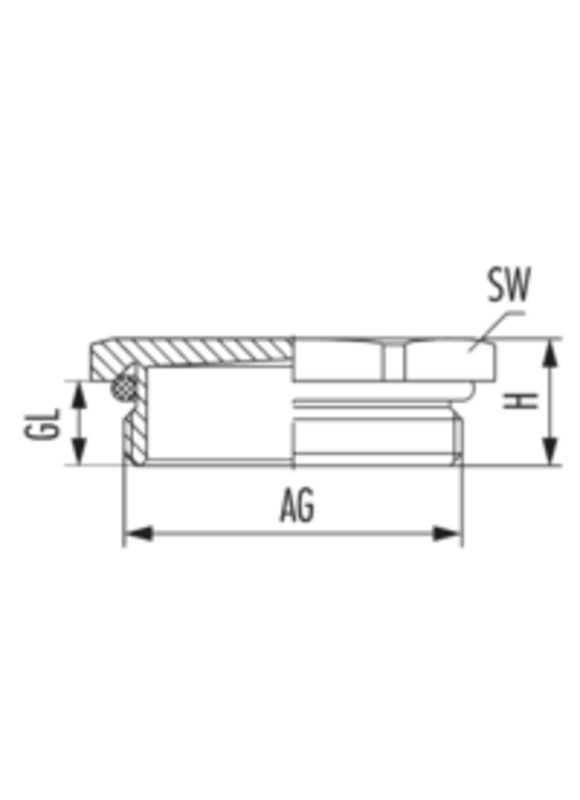 Tilbehør til nipler, V-NE-MS-SD M32X1,5 M/O-RING 1156320050