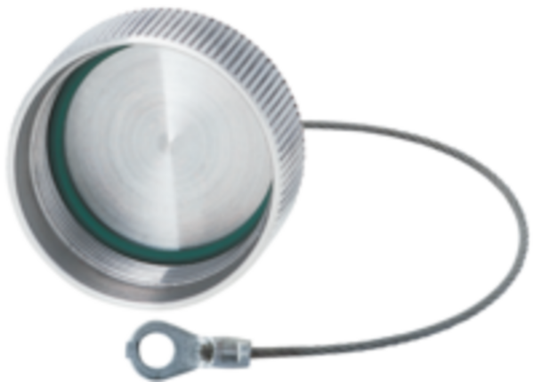 Sirkulære-kontakter/konnektorer, DEKSEL INOX HAN GJENGE,WIRE 70109S4102