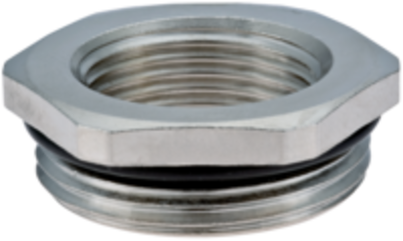 Tilbehør til nipler, ADAPTER RSD-MS MALE M25X1.5 - FEMALE M16X1.5 NICKEL PLATED B - Bilde 1