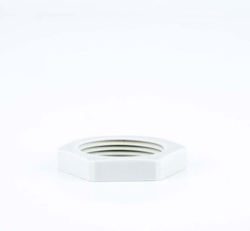 Tilbehør til nipler, M20 PA6 GF30 LOCKNUT (100 PCS/BAG) - Bilde 1