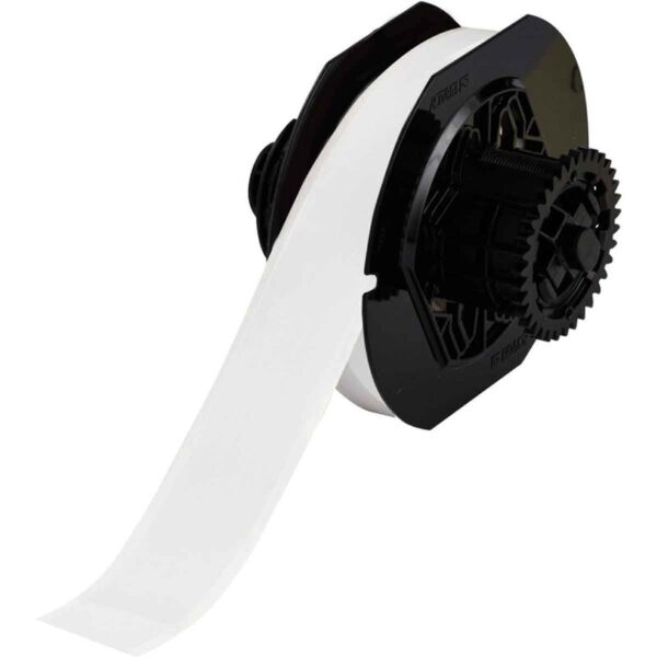 Tape til maskin, VINYL F/BBP31 HVIT 28,58MMX30,48M