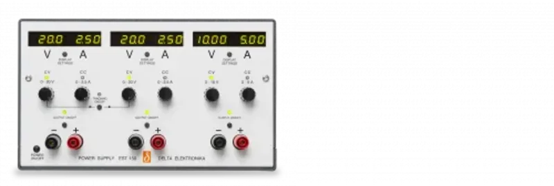Strømforsyning ES150 W, trippel utgang, 2x 0-20 V 0-10 V, 0-2A - Bilde 2