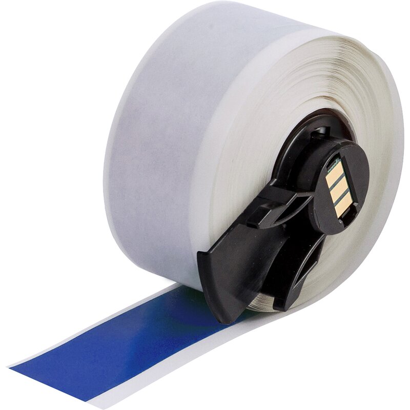 Tape til maskin, M6C-1000-595-BL Allværs vinyl tape , Blå, 25,4mm - Bilde 1