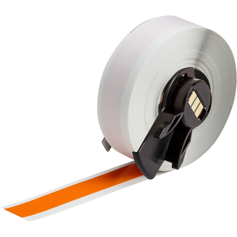 Tape til maskin , M6C-500-595-OR Allværs vinyl tape  Oransje 12,7 mm - Bilde 1
