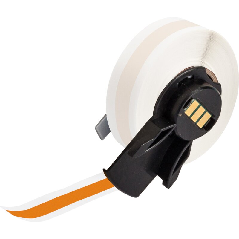 Tape til maskin , M6C-375-595-OR Allværs vinyl tape  Oransje 9,53 mm - Bilde 1