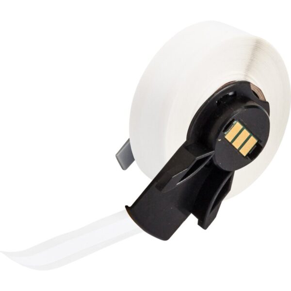 Tape til maskin , M6C-375-595-WT Allværs vinyl tape  Hvit 9,53 mm