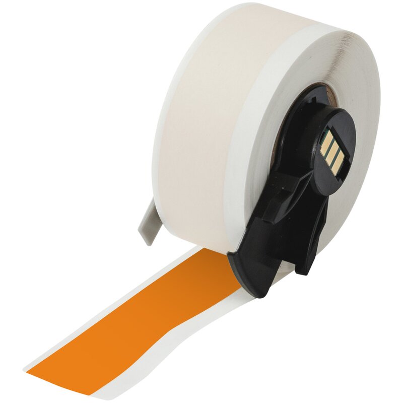 Tape til maskin , M6C-750-595-OR Allværs vinyl tape  Oransje 19,05 mm - Bilde 1