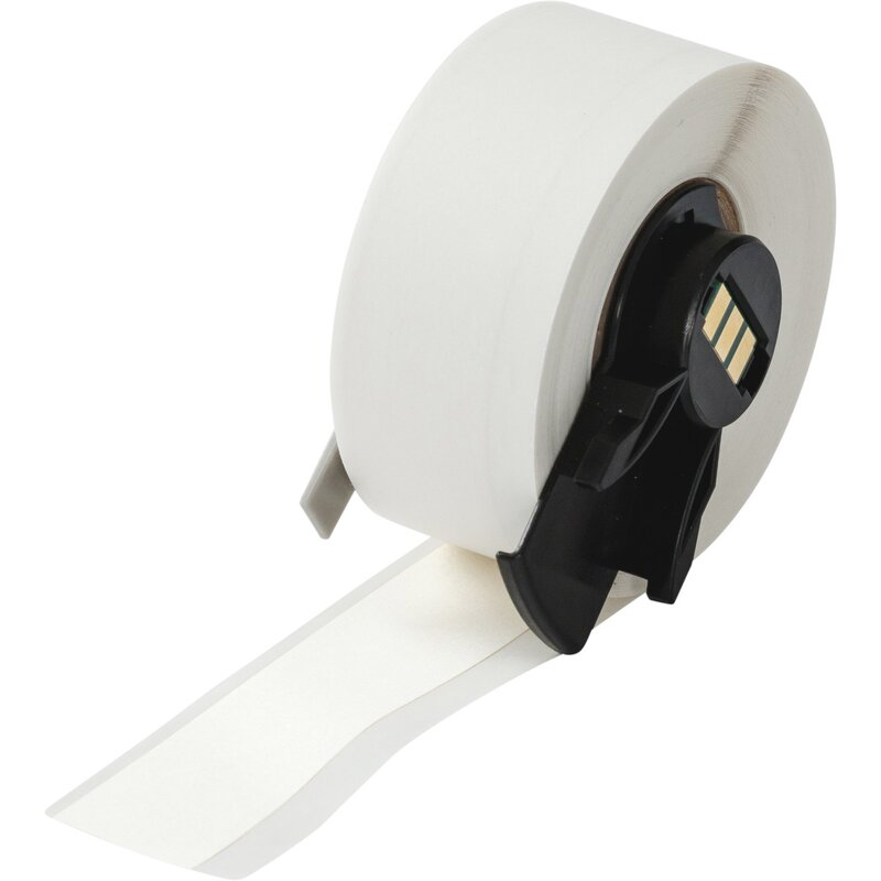 Tape til maskin , M6C-750-595-WT Allværs vinyl tape  Hvit 19,05 mm - Bilde 1