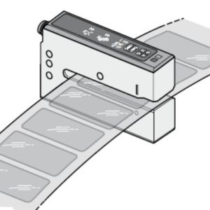 ULTRASONISK SENSOR ETIKETTGAFFEL 60X3 1224VDC PNP NO/NC TILKOBLING M8 - Bilde 2